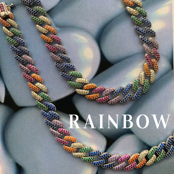 Roberto Bravo Gümüş Rainbow Koleksiyon Ürünleri